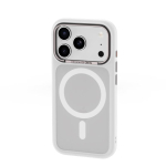 Benks Magnetiline Udune Telefonikate Kaamera Juhtnupuga iPhone 17 pro max jaoks Air Matt L&auml;bipaistev T&auml;ielikult Kaitsva Tilgakindla iPhone Air valge