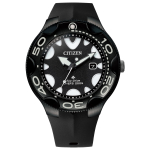 CITIZEN K&auml;ekell PROMASTER BN0235-01E (Sukeldujad Veekindel Meeste) Orca Valgutoitega Eco-Drive 200m Sukeldumiskell Kuup&auml;ev Uretaanrihm T&auml;ielikult Must P&auml;ikeseenergia black