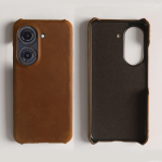 K&auml;sitsi valmistatud ehtsast nahast &uuml;mbris Asus Zenfone 10 9 jaoks T&otilde;eline veisenahk Crazy Horse muster Telefonikate Korpus Coque Tagumine kest Asus Zenfone 10