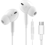 Helikvaliteet T&auml;iustatud Versioon Type C K&otilde;rvaklapid TYPE-C Juhtmega &Uuml;hilduv iPhone 15 16 USB-C Pistik HIFI Helitugevuse reguleerimine S&uuml;gav Bass K&otilde;rge-Fideliiteediga M&uuml;ra G19