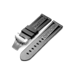 Liblikkinnitus Kella Rihm Must Kella Rihm Silikoonkummist Kella Rihm Asendus Panerai Rihma T&ouml;&ouml;riistadele Terasest Pandlaga 22mm gray