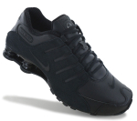 Nike Shox NZ Nahk - Meeste Tossud Kingad Must 378341-001 ORIGINAAL EU 42 US 8.5 must