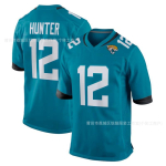 Jacksonville Jaguars NFL S&auml;rk Travis Hunter 12 V&otilde;rkmaterjal Hingav Tikitud Jalgpalli &Uuml;likond Meeste 12 Green Gen 2 white