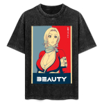Rangiku Matsumoto Bleach T-s&auml;rk Suur Suurus L&otilde;tv L&otilde;ikega T-s&auml;rk 2XL