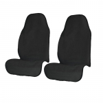 2 TK r&auml;tik autoistme katted ujumine Black Fit Car VanAthletes Fitness J&otilde;usaal Jooksurand Universal must