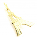 Dolce Vita [J3359] &ndash; Kuldne Eiffeli torni disainerpross &ndash; 6x3. 3 cm kuld