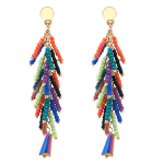 Les Tr&eacute;sors De Lily [Q2601] - Disaink&otilde;rvar&otilde;ngad 'Acapulco' mitmev&auml;rvilisest kullast - 75x20 mm mitmev&auml;rviline