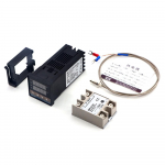 REX-C100FK02-V*DN intelligentne temperatuurikontrolleri SSR v&auml;ljund + SSR-25 DA +M6 1M kaabel 3tk komplekt 1 set