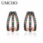 UMCHO v&auml;rvilised v&auml;&auml;riskividest k&otilde;rvar&otilde;ngad p&auml;ris 925 h&otilde;bedast k&otilde;rvar&otilde;ngad naistele Trendikad peoehted lihtsad k&otilde;rvar&otilde;ngad