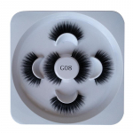 3D Mink Lashes Looduslikud pikad kunstripsmed Dramatic Volume Fake Lashes Silmameigi t&ouml;&ouml;riistad 1#