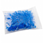 50 tk/kott puuvillase rulli hoidja &uuml;hekordselt kasutatav sinine klamber hambaravi-/hambaarstikliinikule