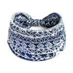 Puuvillane pehme pea&uuml;mbris Bandana turban elastne s&otilde;lme juukseaksessuaarid Vintage peapaelad laiad lilleprintid Boho 50