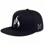 flame pesapallim&uuml;ts Reguleeritav puuvillane snapback m&uuml;ts Mehed Naised Mood Hip Hop m&uuml;tsid rekkam&uuml;tsid Sport vabaaja m&uuml;tsid