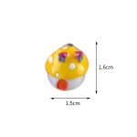 4 suurust seente maja vaik haldjas aia k&auml;sit&ouml;&ouml; kaunistus miniatuurne mikrop&auml;kapikk terraarium Vahemere maja loss 4 v&auml;rvi XS roheline