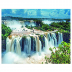 5D teemantmaal maastik t&auml;isring teemanttikandid kosk Rhinestone n&auml;put&ouml;&ouml; k&auml;sitsi valmistatud Full Round 20x30CM