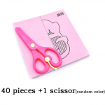 Uus 48 tk/komplekt multikas v&auml;rvilisest paberist l&otilde;ikem&auml;nguasjad isetegemine lastele k&auml;sit&ouml;&ouml; loomad k&auml;sit&ouml;&ouml; paberikunsti &otilde;ppiv hariv m&auml;nguasi 48Line 1 scissor