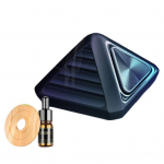 Auto aroomiteraapia alumiiniumsulamist loominguline p&uuml;ramiid auto salongi desodoreeriv parf&uuml;&uuml;mi &otilde;huv&auml;rskendaja s&otilde;idukile ts&uuml;aan