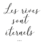 Les Tr&eacute;sors De Lily [R6010] &ndash; kleebiste leht  Unistused on igavesti  . . . - 50x70 cm must