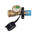 GasTank Adapter muudab POL-paakide hooldusklapi QCC/Type1 gaasiballooni konnektoriks kuld