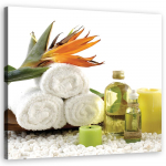 L&otilde;uenditr&uuml;kk Zen Spa Flower Olive 30x30 valge