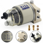 R12T k&uuml;tuse-/veeeraldusfiltri diiselmootor, Racor 140R 120AT S3240 NPT ZG1 / 4-19 Complete Parts Complete Combo Water Separator Kit