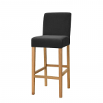 Velvet kangast baaritooli tooli kate Spandex Stretch l&uuml;hikese seljaga tooli katted s&ouml;&ouml;gitoa kohviku kodu jaoks V&auml;ikese suurusega istme kate 1 Piece must