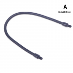 Led M4 mikrofoni positsioneerimisvoolik, kaks v&auml;list hammast M4 painduv ussitoru 200mm must