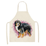 K&ouml;&ouml;gi varrukateta p&otilde;lled naistele Puuvillane linane pudip&otilde;lled Majapidamispuhastus Pinafore kodune toiduvalmistamisp&otilde;llWQL0199 47x38cm