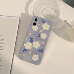 Armas retrokunsti &otilde;limaali lilleline Korea telefoni&uuml;mbris iPhone'ile 14 11 Pro Max X Xs Xr 7 8 Puls Se 2020 &uuml;mbrised, pehme TPU kate 1128 for iphone 13 pro