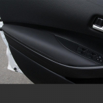 Toyota Corollale 12th 2019 2020 2021 4tk/partii auto siseukse k&auml;epideme nahast paneeli kaane korpuse kaitse must