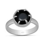 10X10 mm naturaalne must oon&uuml;ks kalliskivi 925 Sterling h&otilde;bedane ovaalse kujuga kalliskivi k&auml;sitsi valmistatud harukomplektiga s&otilde;rmus naistele ja t&uuml;drukutele 5 must