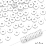 Vasest vaheseina helmed meisterdatud k&auml;sitsi valmistatud ehete jaoks 10 tk/kott 3x3x1.2mm*10pcs kuld