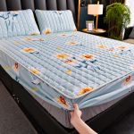 Veekindel madratsikate Paks tepitud liibuv voodilina Mood tr&uuml;kitud voodipesu Libisemiskindel tolmukate 90*200cm