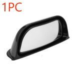Universaalne auto tahavaatepeegel lainurkpimeala peegel B-piilar tagumine iste abivaatepeegel ohutus 1PC Black black
