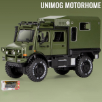 1:28 skaalaga Benz Unimog automudel, tagasit&otilde;mmatav surveauto m&auml;nguauto, uksed lahti, valgus ja heli, poiste m&auml;nguasjad, lapsed, t&auml;iskasvanud, kingitused 1/28-18.8x10.5x6.7cm