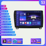 Hizpo 9-tolline pea&uuml;ksus 2-dine auto Android-raadio multimeediumipleier Toyota Tundra Sequoia jaoks 2-dine autoraadio video GPS Navi WiFi Carplay 4G DSP DVR kaamera S3 8Core 3G 32G AI