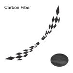 2 tk autoukse k&uuml;ljev&otilde;rega vin&uuml;&uuml;lkile kleebised Mercedes Benz Smart Fortwo W453 W451 v&otilde;idus&otilde;iduauto kerekaunistuse kleebisele Carbon Fiber black