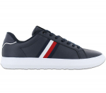 Tommy Hilfiger Corporate Leather Cup Stripes - Herren Schuhe Blau FM0FM04732DW5 ORIGINAL EU 40 UK 6.5 sinine