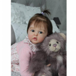 50/60 CM 3D v&auml;rvitud nahk veeniga silikoonist Reborn Baby Doll M&auml;nguasi T&uuml;drukutele K&auml;sitsi valmistatud Printsessi V&auml;ikelapse Bebe Artist Collection 50cm