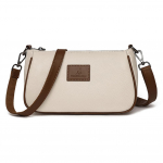 Naiste k&auml;ekottid Lehmanahast naiste k&auml;ekott Universaalne suure mahutavusega topeltrihm Lihtsa temperamendiga ostureis koolis valge