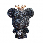Rhinestone Bear auto &otilde;huv&auml;rskendaja &otilde;huventilaatori kinnitus kauakestva l&otilde;hnaga l&otilde;hnaeemaldusklambri t&uuml;&uuml;p auto &otilde;hu v&auml;ljalaskeava aroomiteraapia difuusor auto must