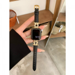 Luksuslik nahast rihm iWatch Seise Ultra jaoks 8 7 SE 6 5 4 3 Diamond Slim Rihm Apple Watchi jaoks 41MM 38MM 40MM 42MM 44MM 45MM 49MM 38 40 41mm