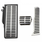 Auto pedaali kate VW Jetta Mk5 Golf 5 6 Scirocco Rabbit EOS Tiguan jaoks Seat Altea Leon Toledo jaoks Skoda Octavia A5 Superb Yeti jaoks AT With Rest