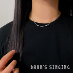 Punk-hip-hop stiilis naiste kaelakeed peene mikroinkrusteeringuga, rangluu keti tarvikud, kingitused