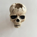 Halloweeni pealuupea k&uuml;&uuml;nlahoidja hirmutav luukere peaga seinale kinnitatav k&uuml;&uuml;nlajalg Kodubaari restorani dekoratiivne k&uuml;&uuml;nlajalg B/1pc