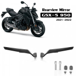 Suzuki GSX-S 950 peeglite jaoks GSX-S 950 Stealth Sports Winglets Peegli reguleeritavad peeglid Mootorratta tiivapeeglid 2021-2022 must