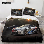 Kiirusspordiauto Tekikott Komplekt Queen Suurus Lahe V&otilde;idus&otilde;idu Tekikott Ekstreemsport Voodipesukomplekt Poistele Teismelistele Meestele Toa Sisekujundus EU single(135x200cm)