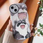 L&auml;bipaistev Wave Edge v&auml;rvitud silikoon&uuml;mbris Xiaomi Redmi Note 10 11 12 iPhone 15 14 13 Samsung A14 A24 A34 A54 Funda armas koomiksikassi pardi kate Infinix Hot 10 (X682)