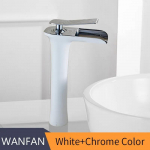 Valamu segistid Kaasaegne valge Vannitoa segisti Juga segistid &Uuml;he auguga k&uuml;lma ja kuuma vee kraan kraanikauss segisti segisti kraanid 6008