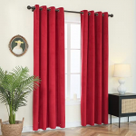 2 tk/pakk Superpehmed sametpimendavad kardinad Soojusisolatsiooniga kuninglikud kardinad Pimendavad l&auml;biv&otilde;re aknakardinad W132cm x H241cm veinipunane v&auml;rv